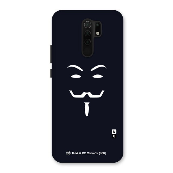 Minimal Anonymous Mask Back Case for Redmi 9 Prime