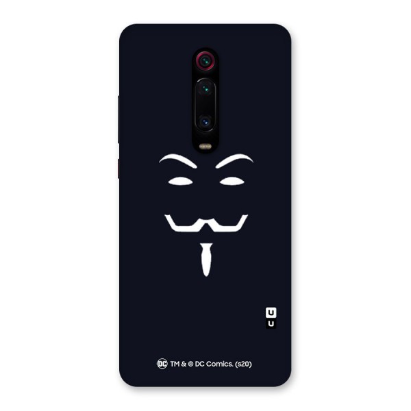 Minimal Anonymous Mask Back Case for Redmi K20