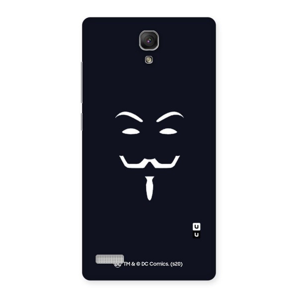 Minimal Anonymous Mask Back Case for Redmi Note