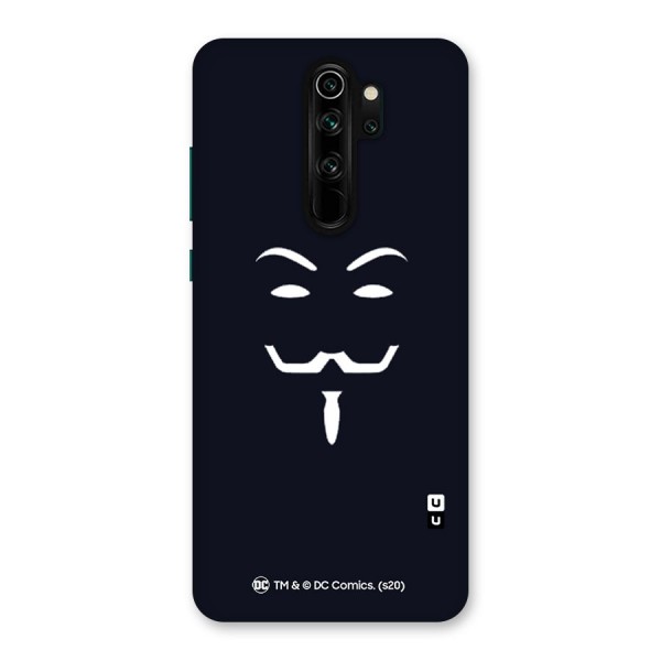 Minimal Anonymous Mask Back Case for Redmi Note 8 Pro