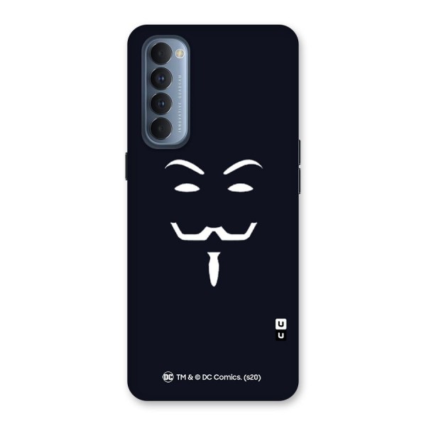 Minimal Anonymous Mask Back Case for Reno4 Pro