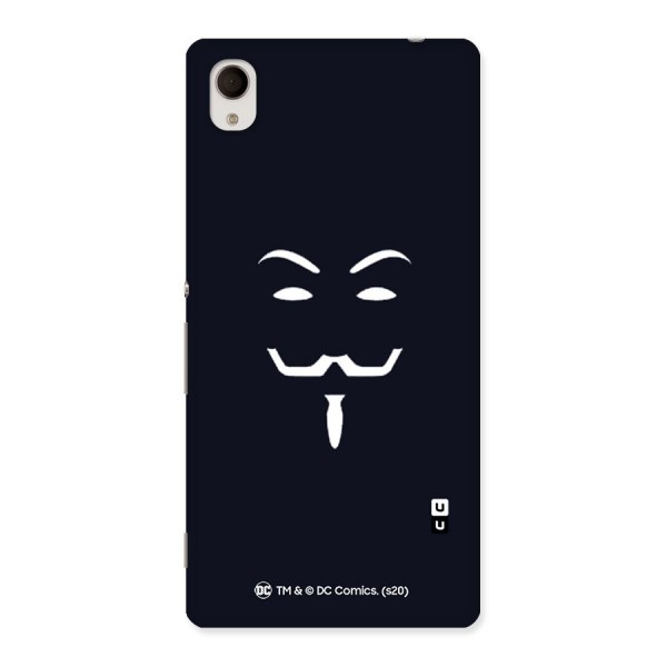 Minimal Anonymous Mask Back Case for Sony Xperia M4