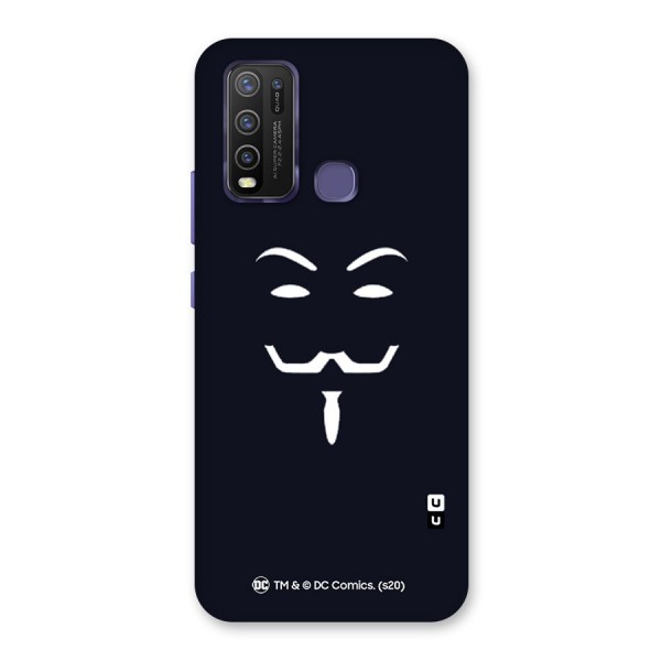 Minimal Anonymous Mask Back Case for Vivo Y30