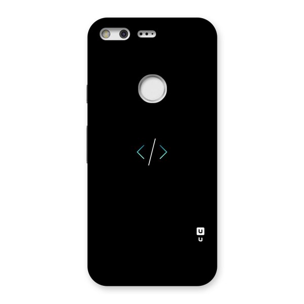 Minimal Dark Coding Back Case for Google Pixel XL