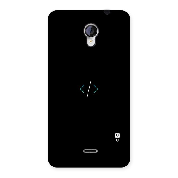 Minimal Dark Coding Back Case for Micromax Unite 2 A106