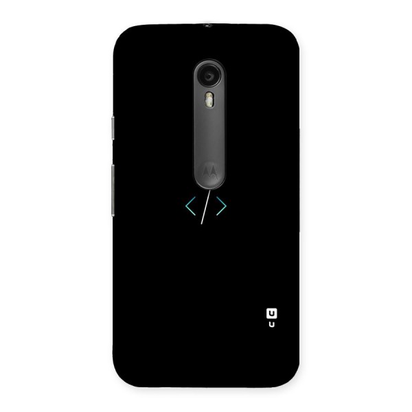 Minimal Dark Coding Back Case for Moto G3