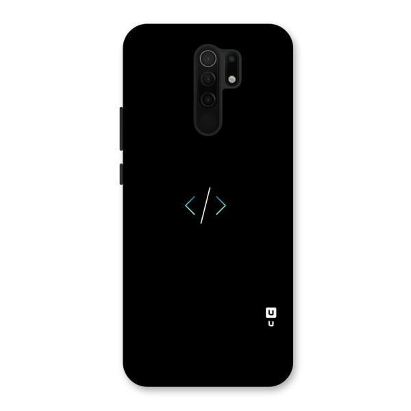 Minimal Dark Coding Back Case for Poco M2