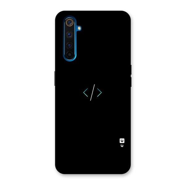 Minimal Dark Coding Back Case for Realme 6 Pro