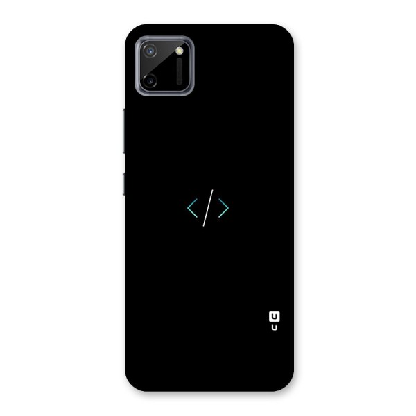 Minimal Dark Coding Back Case for Realme C11