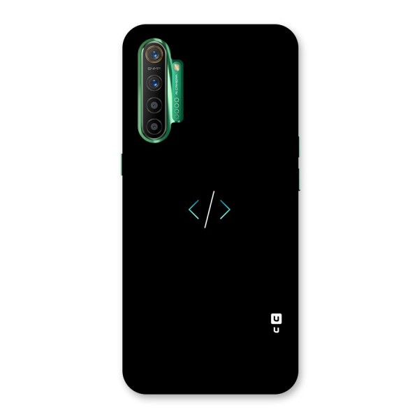 Minimal Dark Coding Back Case for Realme X2