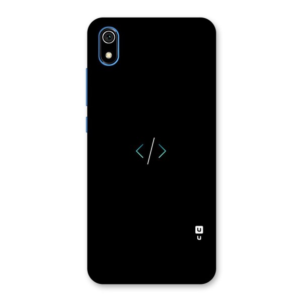 Minimal Dark Coding Back Case for Redmi 7A