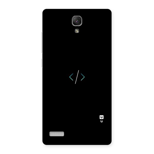 Minimal Dark Coding Back Case for Redmi Note