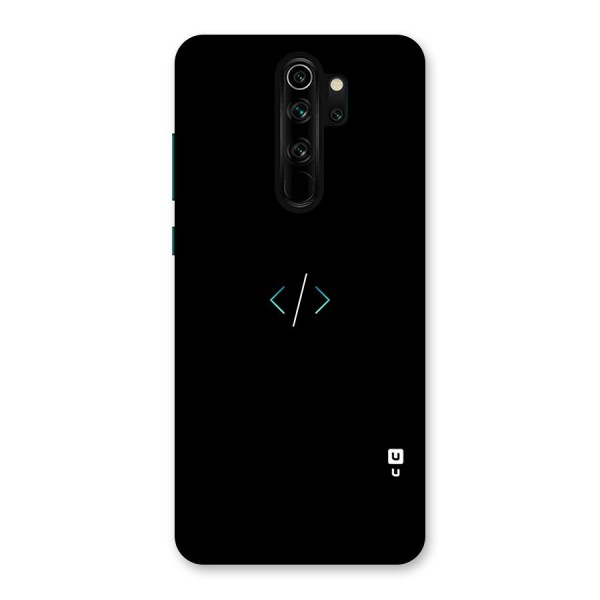 Minimal Dark Coding Back Case for Redmi Note 8 Pro