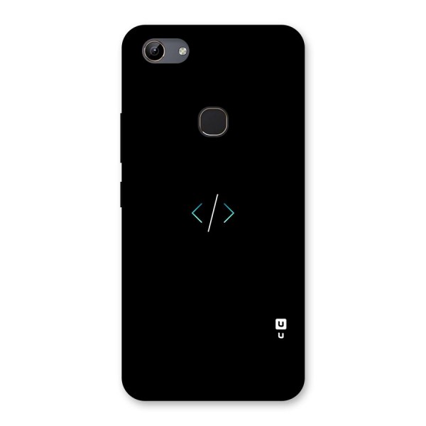 Minimal Dark Coding Back Case for Vivo Y81