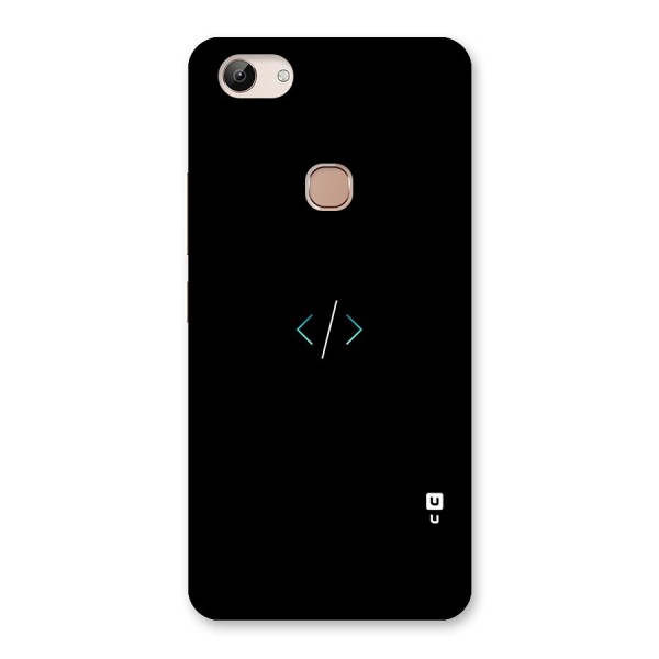 Minimal Dark Coding Back Case for Vivo Y83