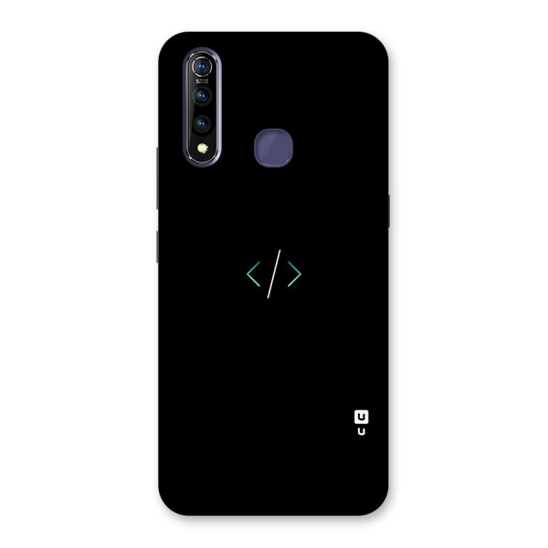 Minimal Dark Coding Back Case for Vivo Z1 Pro