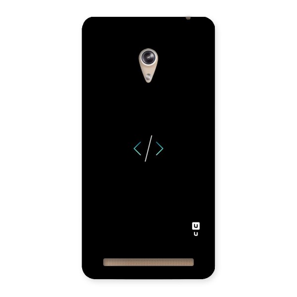 Minimal Dark Coding Back Case for Zenfone 6