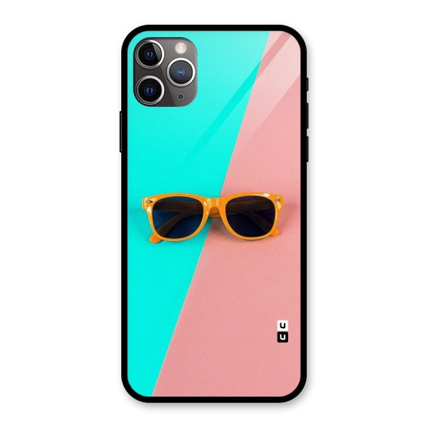 Minimal Glasses Glass Back Case for iPhone 11 Pro Max