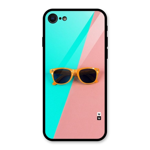 Minimal Glasses Glass Back Case for iPhone 8