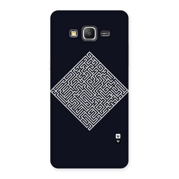 Minimal Maze Pattern Back Case for Galaxy Grand Prime