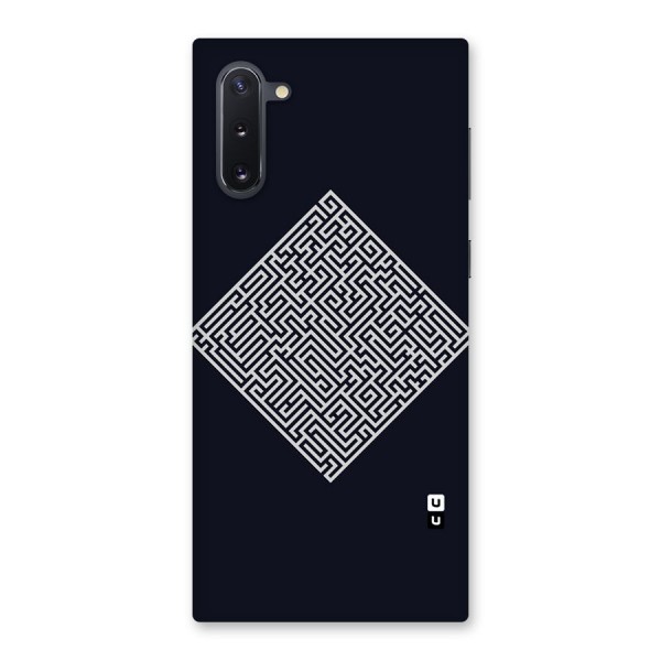 Minimal Maze Pattern Back Case for Galaxy Note 10