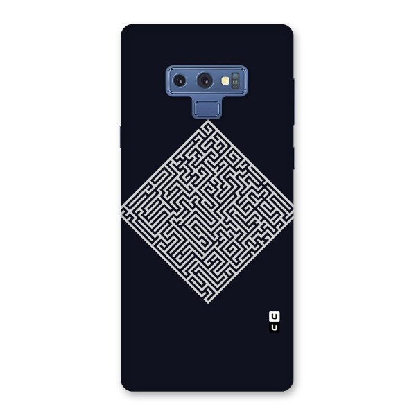 Minimal Maze Pattern Back Case for Galaxy Note 9