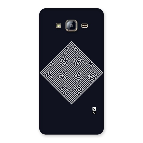 Minimal Maze Pattern Back Case for Galaxy On5