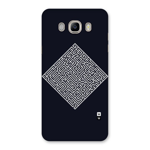 Minimal Maze Pattern Back Case for Galaxy On8