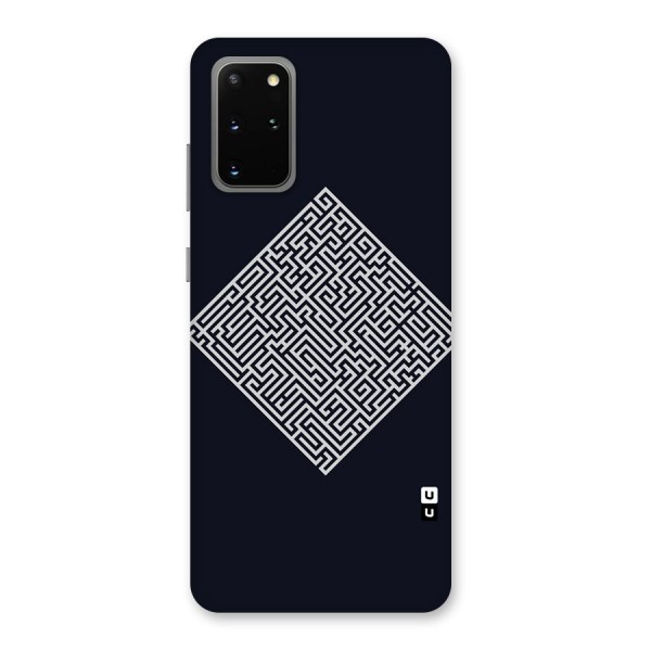 Minimal Maze Pattern Back Case for Galaxy S20 Plus