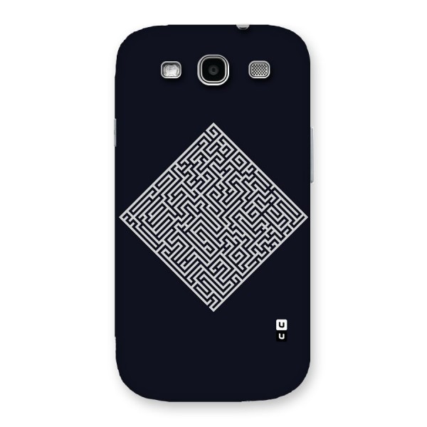 Minimal Maze Pattern Back Case for Galaxy S3 Neo