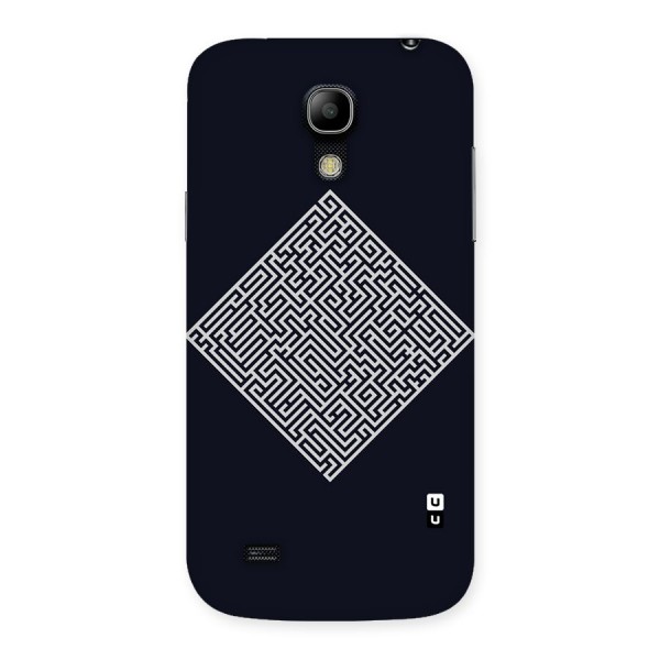 Minimal Maze Pattern Back Case for Galaxy S4 Mini