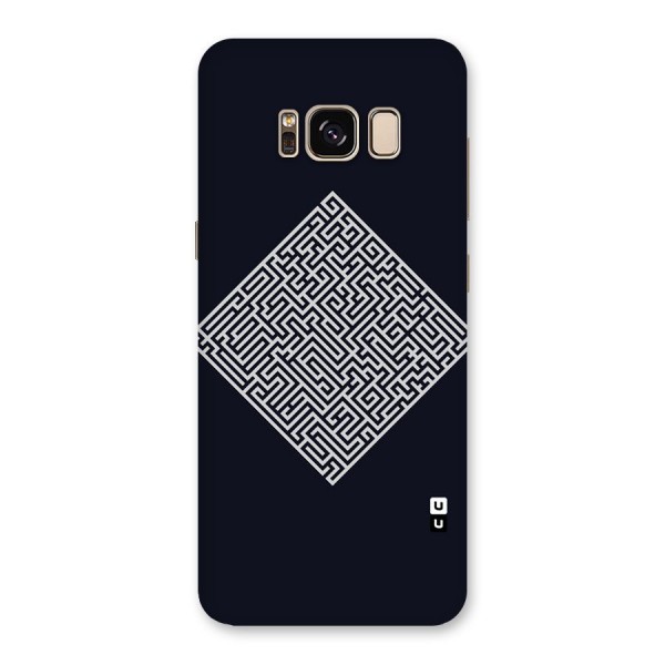 Minimal Maze Pattern Back Case for Galaxy S8