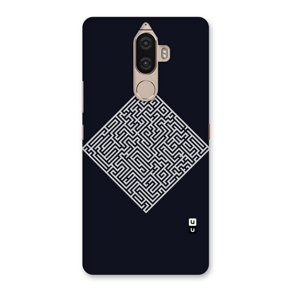 Minimal Maze Pattern Back Case for Lenovo K8 Note