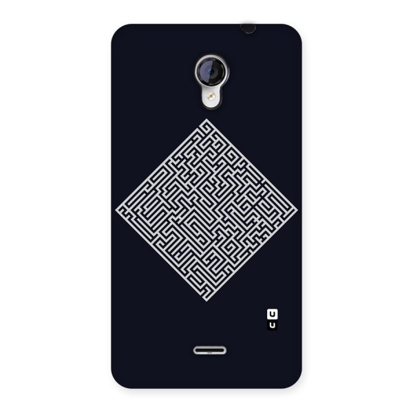 Minimal Maze Pattern Back Case for Micromax Unite 2 A106