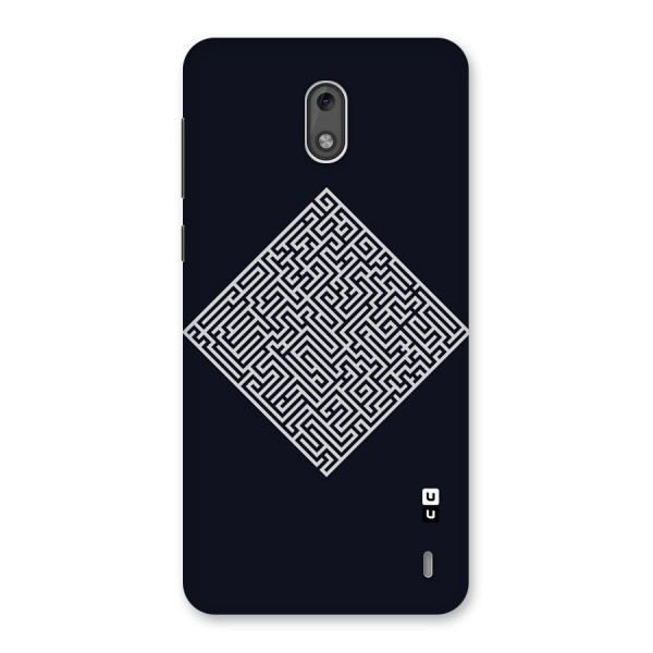 Minimal Maze Pattern Back Case for Nokia 2