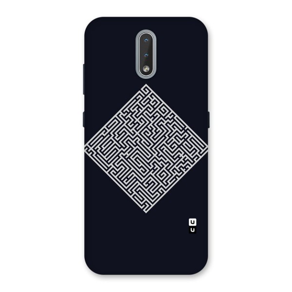 Minimal Maze Pattern Back Case for Nokia 2.3