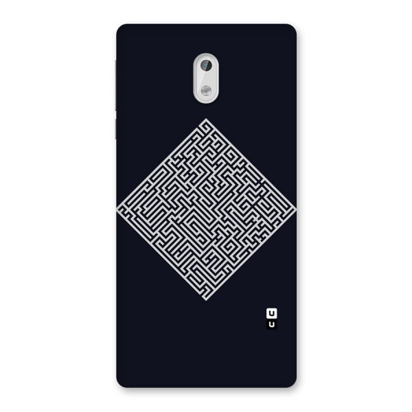 Minimal Maze Pattern Back Case for Nokia 3