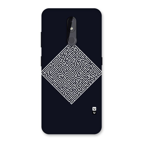 Minimal Maze Pattern Back Case for Nokia 3.2