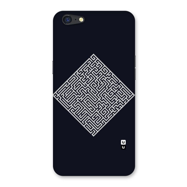 Minimal Maze Pattern Back Case for Oppo A71