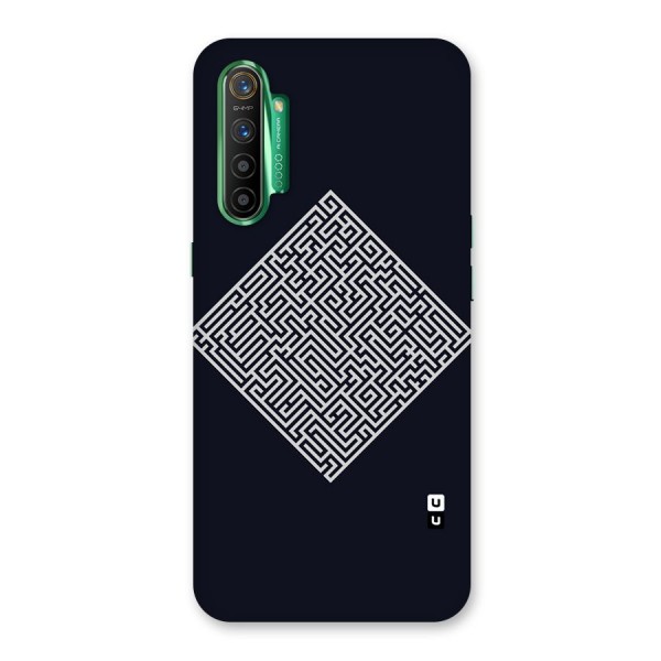 Minimal Maze Pattern Back Case for Realme X2