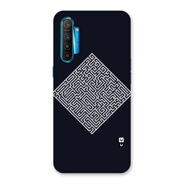 Minimal Maze Pattern Back Case for Realme XT