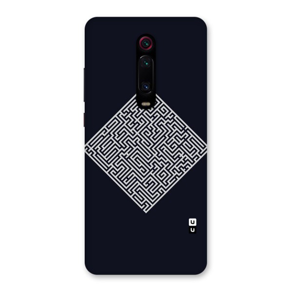 Minimal Maze Pattern Back Case for Redmi K20