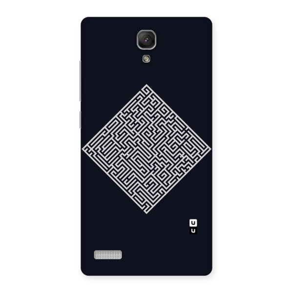 Minimal Maze Pattern Back Case for Redmi Note