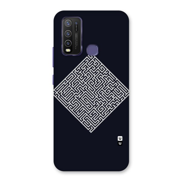 Minimal Maze Pattern Back Case for Vivo Y30