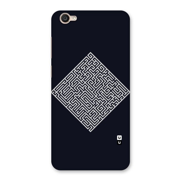 Minimal Maze Pattern Back Case for Vivo Y55