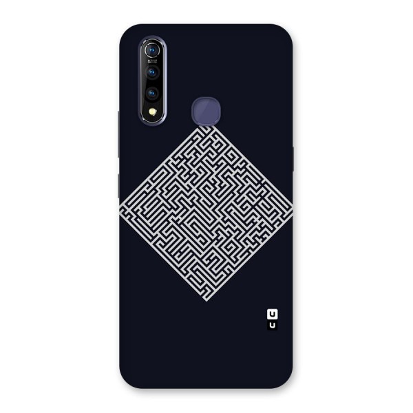 Minimal Maze Pattern Back Case for Vivo Z1 Pro