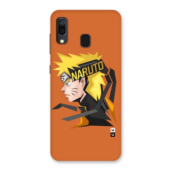 Minimal Naruto Artwork Back Case for Galaxy A20