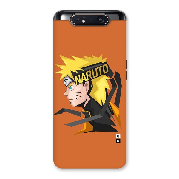 Minimal Naruto Artwork Back Case for Galaxy A80