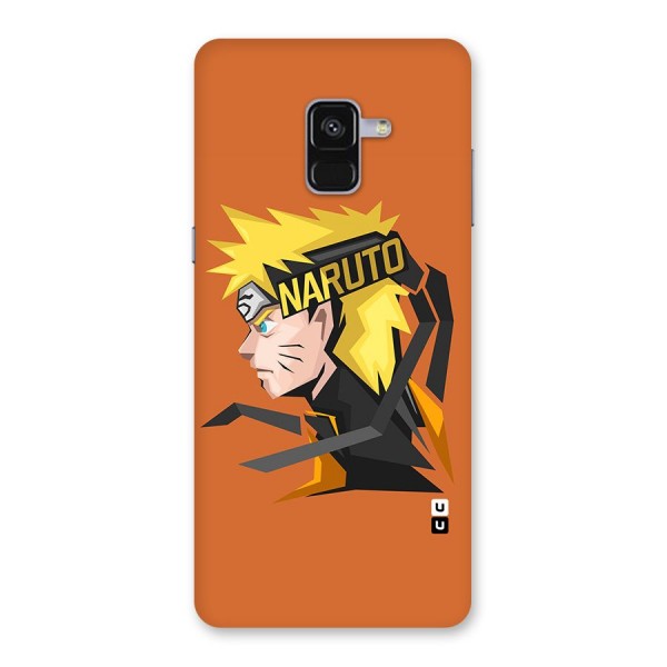 Minimal Naruto Artwork Back Case for Galaxy A8 Plus