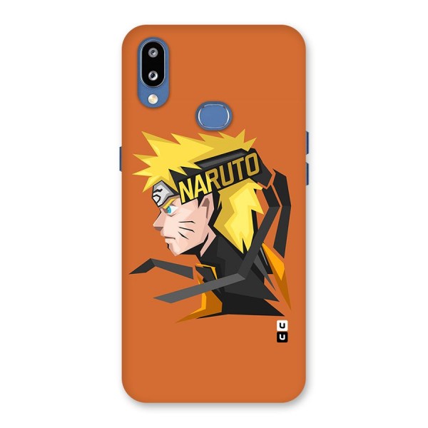 Minimal Naruto Artwork Back Case for Galaxy M01s